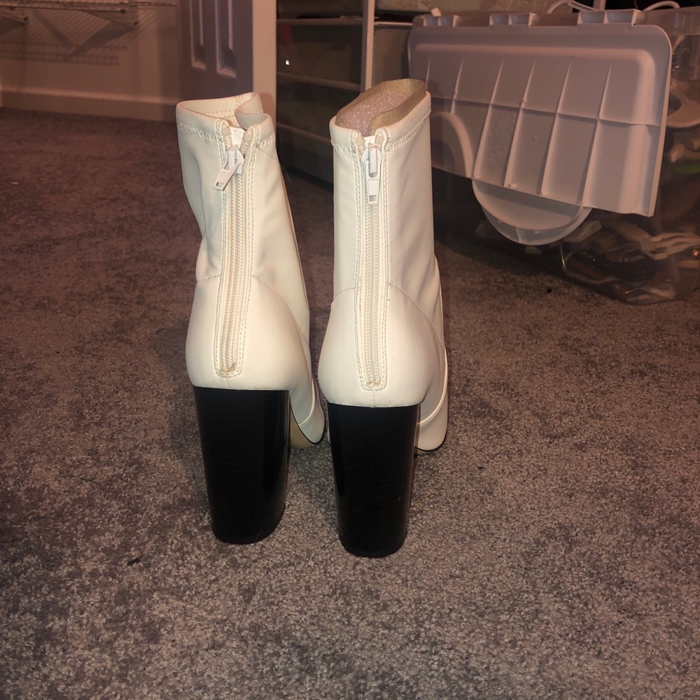 White Also Booties - image 4